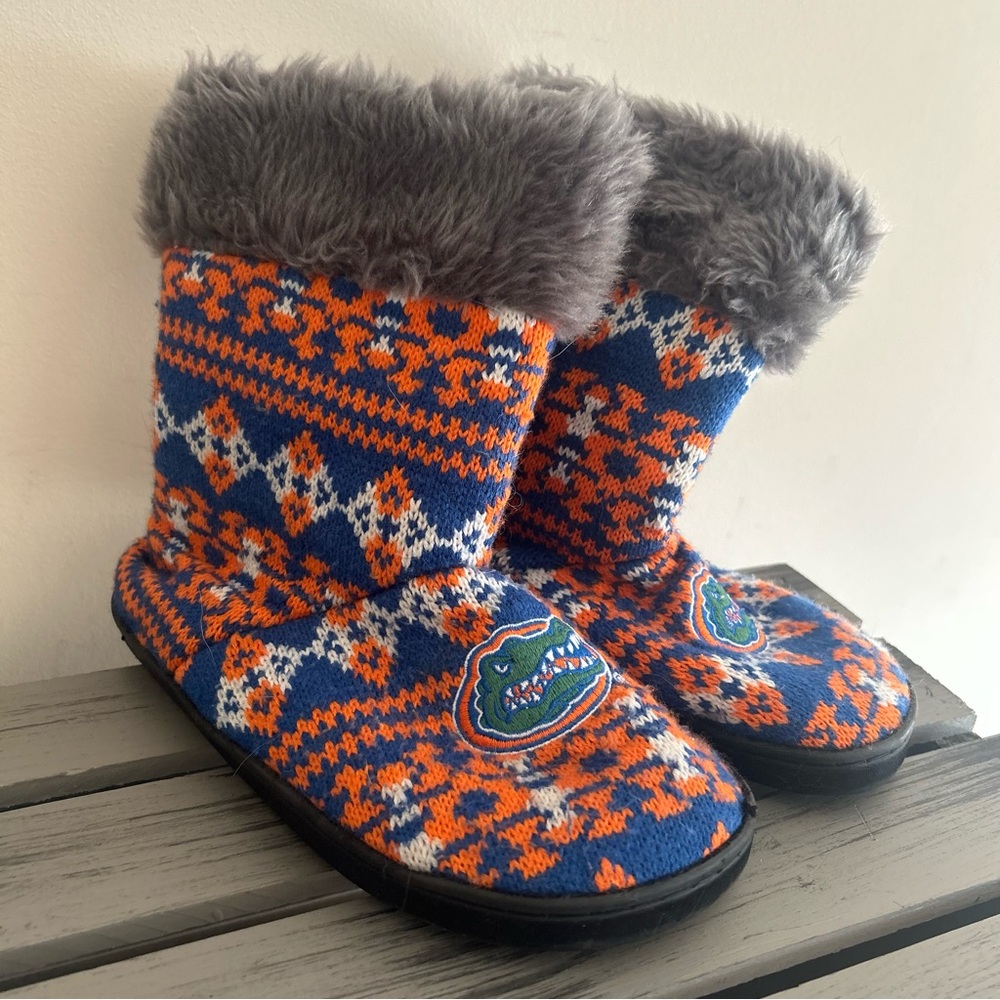 Foco Florida Gators Aztec Scuff Slide Slippers Women’s Size Small 5-6